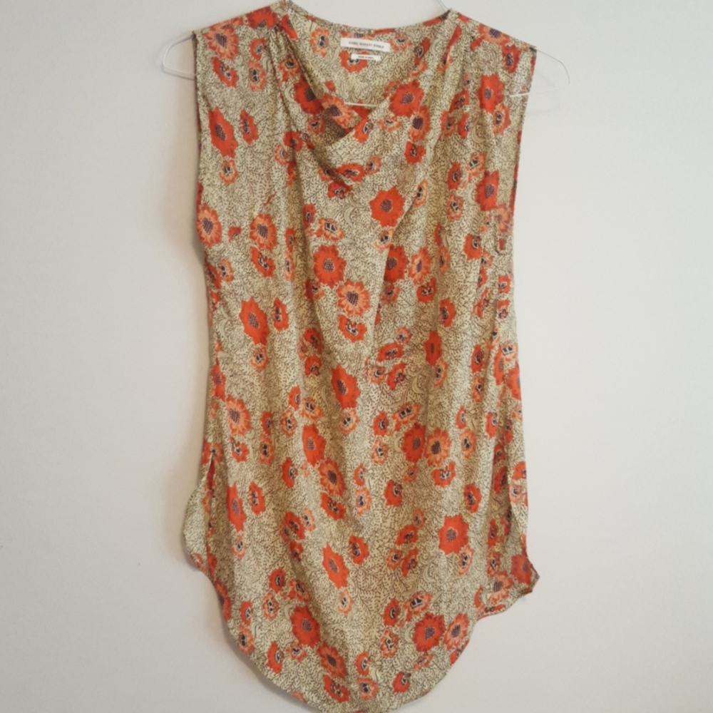 isabel marant sleeveless tunic sz 40